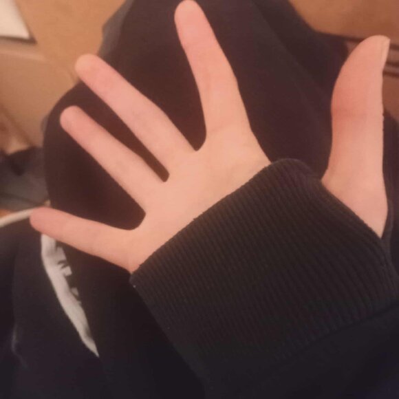 Vintage Y2K Oxygen Graphic Zip-Up Hoodie | Streetwear Athleisure with Thumbholes - Picture 8 of 15